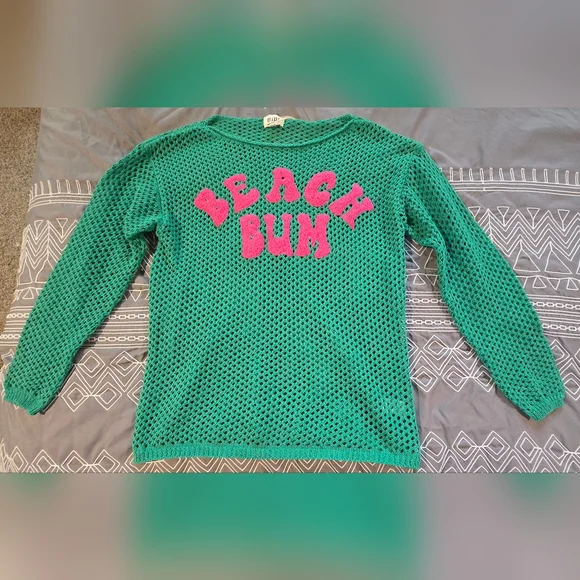 Bibi Beach Bum Cover Up Top Size Small - Picture 1 of 10